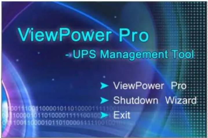 ViewPower Pro - UPS Management Tool ► ViewPower Pro ► Shutdown Wizard ► Exit
