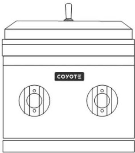 COYOTE C1SBLP - Coyote Stainless Steel Side Burner Use & Care Manual - 1