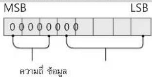 MSB LSB ความคี่ ซ้อมูล
