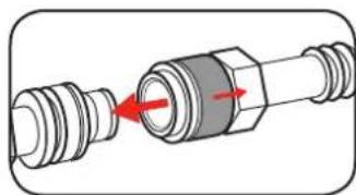 Ozito ASG-GFK - Attaching to Compressor - 3