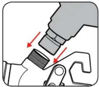 Ozito ASG-GFK - Fitting the Paint Pot - 1