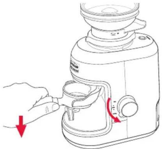 SUNBEAM Cafe Series EM0700 - For grinding into the group handle - 2