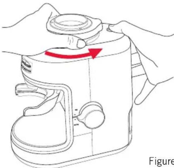 SUNBEAM Cafe Series EM0700 - Cleaning the burrs - 1