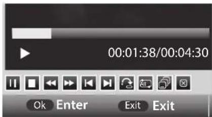 00:01:38/00:04:30 Ok Enter Exit Exit
