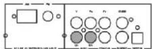 COBY DVD988 - Audio connections - 1
