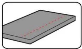 Ozito PLR-5000 - Making a Rebate Cut - 2