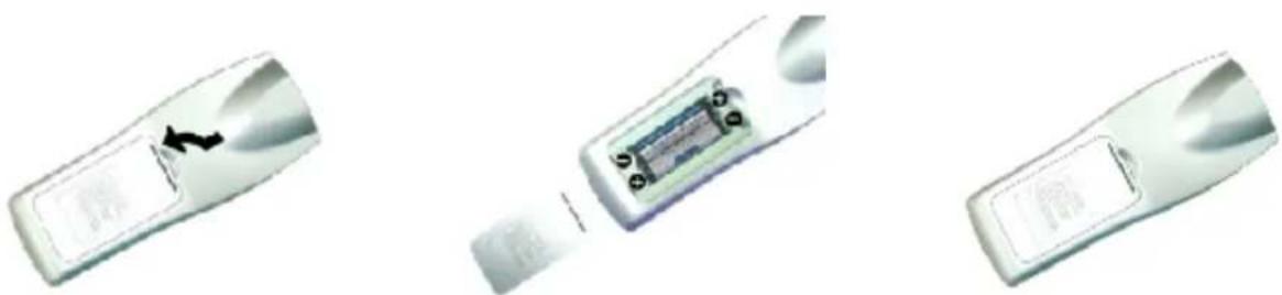 VIEWSONIC N2010 - Insert Remote Control Batteries - 1