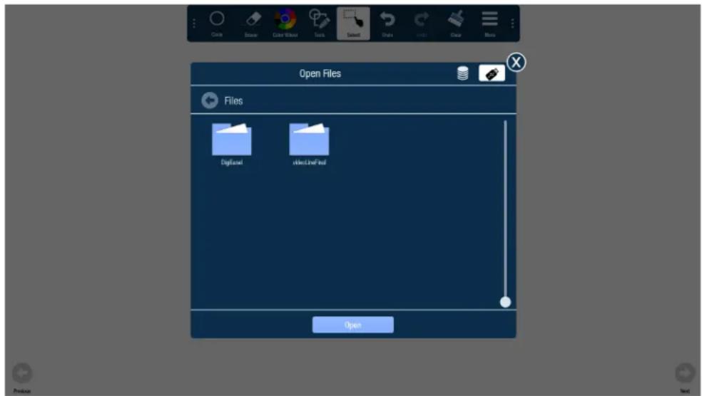 Open Files Files Digital Alpha-Text Open