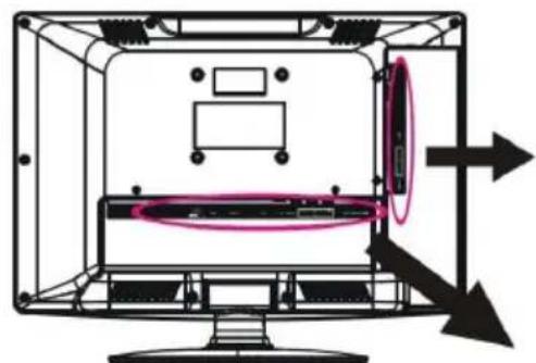 QFX TV-LED1311 - PARTES GENERALES - 3