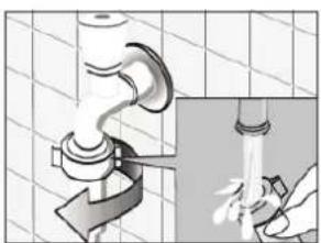 Esatto EFLW6 - CLEANING THE INLET FILTER - 1