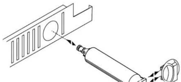 Dacor EF48DBSS - Replacing the Water Filter - 1