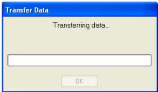 Transfer Data Transferring data... OK