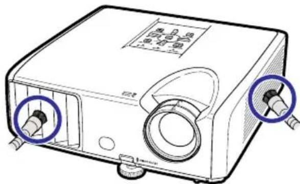 SHARP XR-30S - Cleaning the exhaust and intake vents - 1