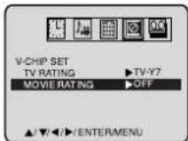TOSHIBA MW24F51 - To set the V-Chip - 7