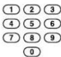 TOSHIBA MW24F51 - Press Number buttons (0–9) to change the number. - 1
