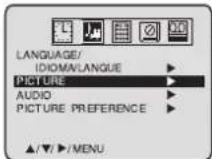 TOSHIBA MW24F51 - Picture control adjustment - 5