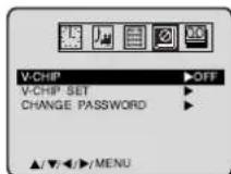 TOSHIBA MW24F51 - To set the V-Chip - 11