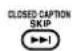 TOSHIBA MW20F52 - TO VIEW CLOSED CAPTIONS - 1