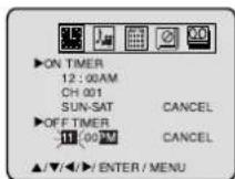 TOSHIBA MW20F52 - To set the off timer - 9