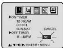 TOSHIBA MW20F52 - To set the off timer - 13