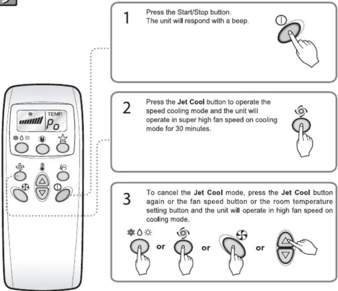 LG M182CB - Jet Cool Operation - 1