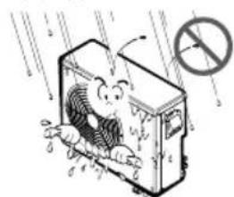 LG M182CB - Do not let electric parts of the product get wet. - 1
