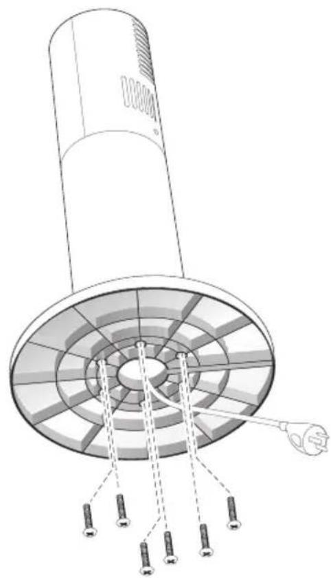 SUNBEAM FA7500 - Clip the cord into place - 1