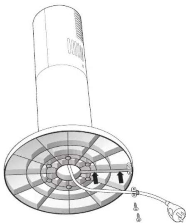 SUNBEAM FA7500 - Clip the cord into place - 2
