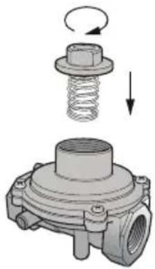 BELLING BFS60DODF - Please follow the procedure below if a conversion to suit UNIVERSAL LPG is required: - 4