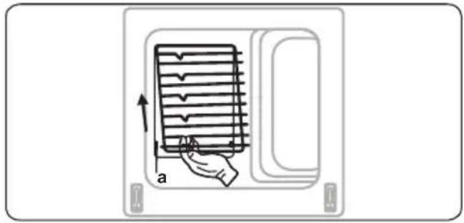 BELLING BFS60DODF - Removal of the Wire Shelf - 1