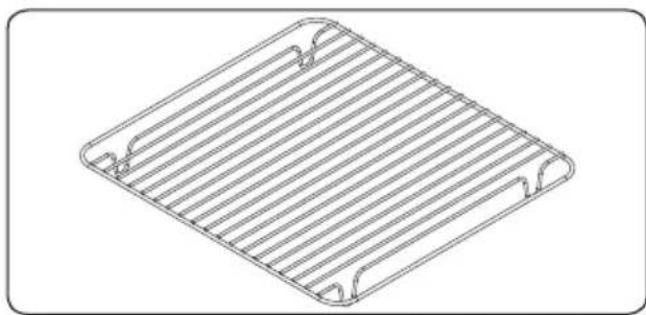 BELLING BFS60DODF - The Wire Grid for Deep Trays - 1