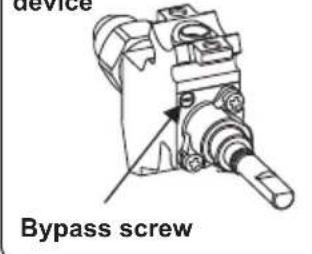 device Bypass screw