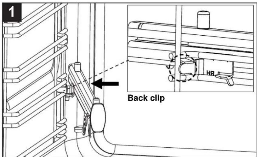 1 Back clip