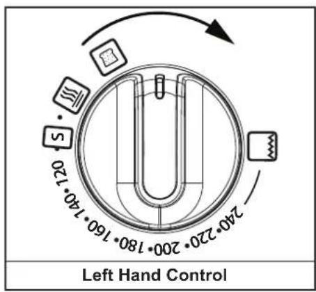 240-220-200-180-160-140 0.12 Left Hand Control