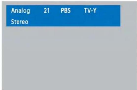 Analog 21 PBS TV-Y Stereo