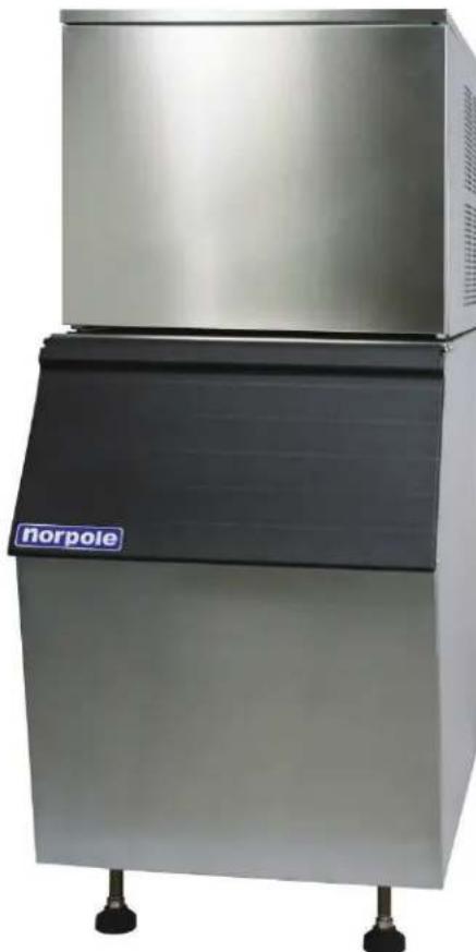 Norpole EWCIM350S - Máquina para fabricar hielo comercial - 1