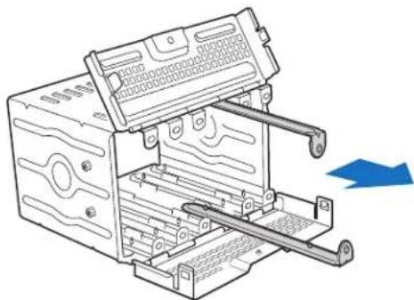 INTEL SC5400 - Installing Fixed Hard Drive(s) - 4