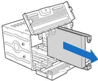 INTEL SC5400 - Removing Fixed Hard Drive(s) - 4