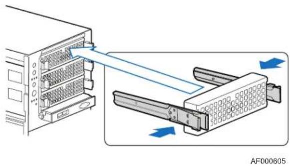 INTEL SC5400 - Removing a Slimline USB Floppy/CD/DVD Combo - 2