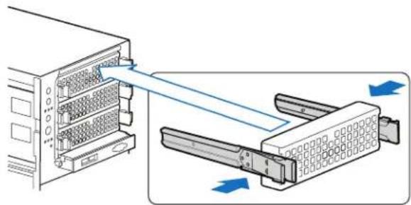 INTEL SC5400 - Removing a DVD or CD-ROM Drive - 2