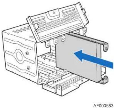 INTEL SC5400 - Installing Fixed Hard Drive(s) - 6