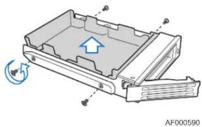 INTEL SC5400 - Installing Hot Swap Drive(s) - 2