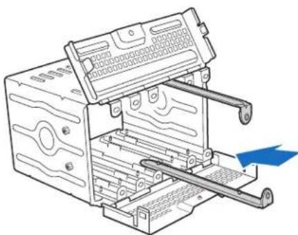 INTEL SC5400 - Removing Fixed Hard Drive(s) - 5