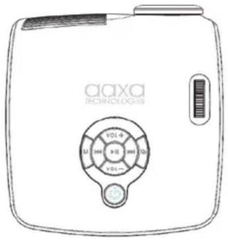 aaxa TECHNOLOGIES VOL+ M 100 110 120 VOL-