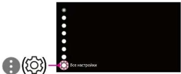 Все настройки