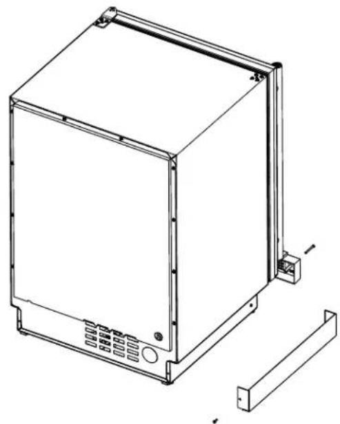 U-Line 1224BEVS-00A - To install the kit: - 2