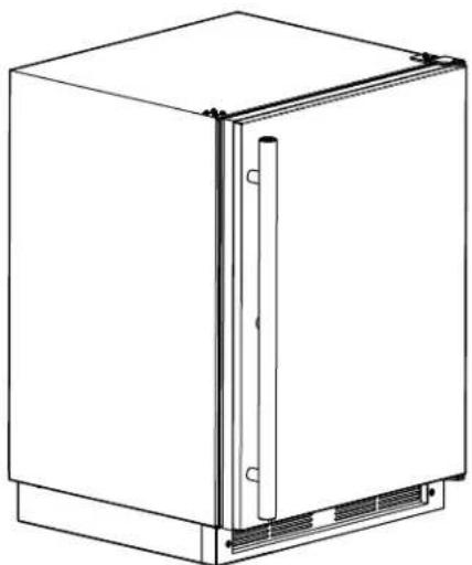 U-Line 1224BEVS-00A - To install the kit: - 1