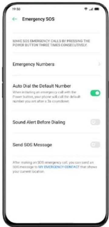 Realme Q3 Pro Special - Emergency Numbers: - 1