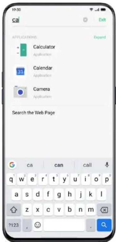 Realme Q3 Pro Special - Search Settings, Data, and Files - 1