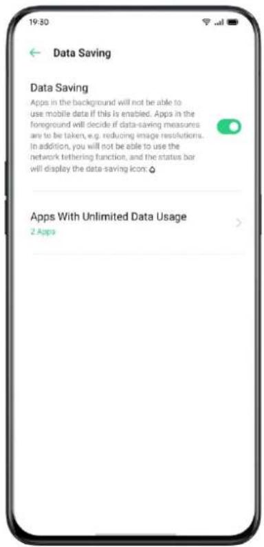 Realme Q3 Pro Special - Data Saving - 1